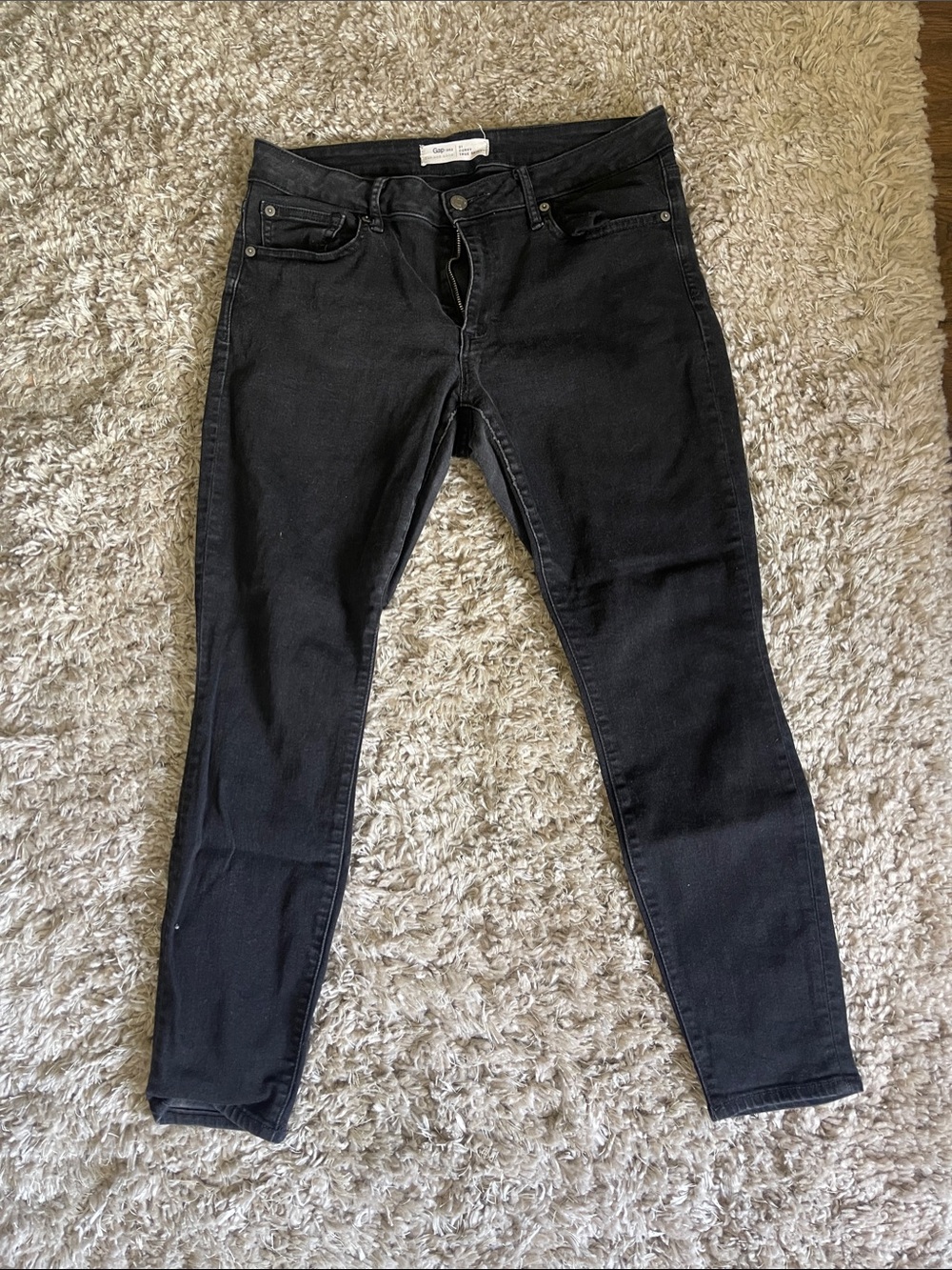 Black Women's High-Rise Skinny Jeans